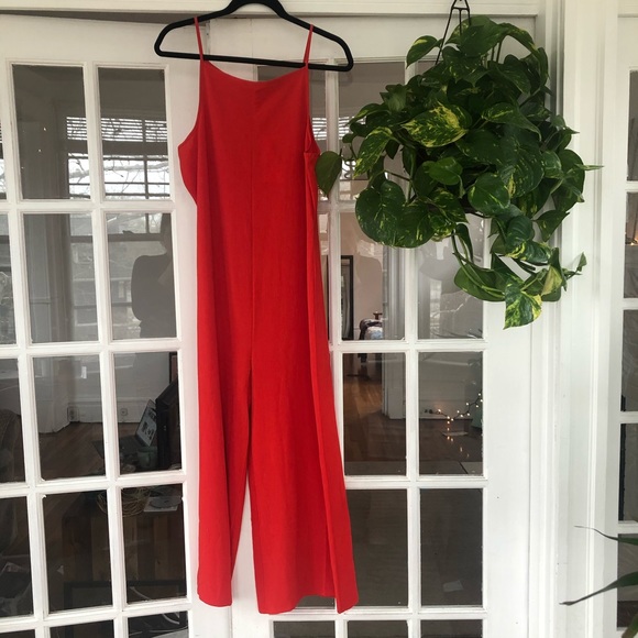 Warehouse Square Neck Coulotte Jumpsuit - Picture 7 of 8